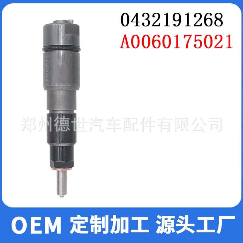 0432191268 Common rail injector A0060175021 suitable for Mercedes Actros OM501