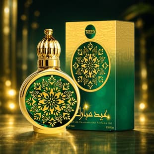 Tonfly Middle Eastern Roll-On Perfume Oil, Arabic Roller Ball Fragrance, Souvenir Gift for Women Portable Essential Oil