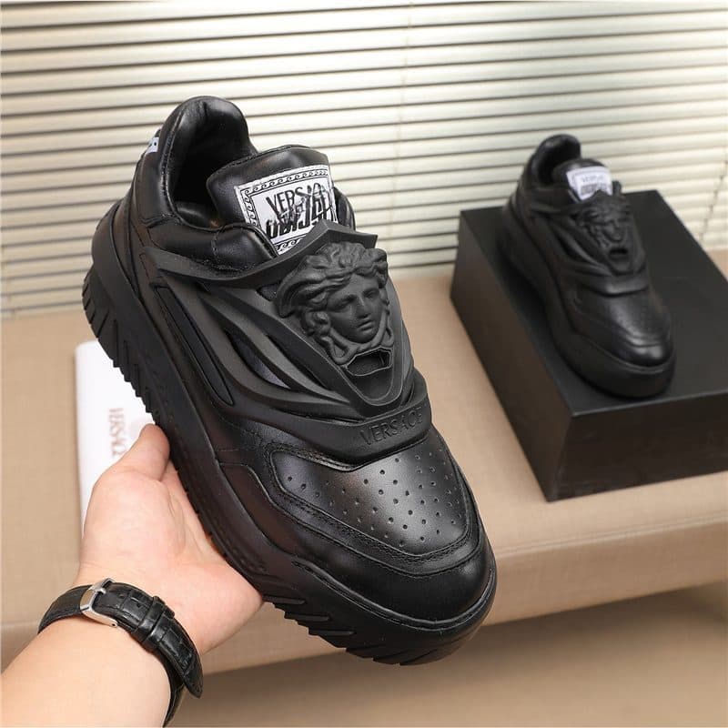 European station Medusa men's shoes European and American trendy brand genuine leather casual original standard beauty head high-end sports shoes European sneakers