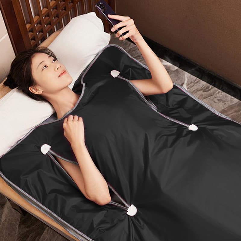 Cross-border Foreign Trade Steam Blanket Full Body Moisture and Acid Expelling Blanket Beauty Salon Sweating Space Buckthorn Far Infrared