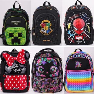 Australia Smiggle Backpack Elementary and Middle School Students Children's Backpack Outdoor Casual Bag Large Capacity Cartoon Backpack