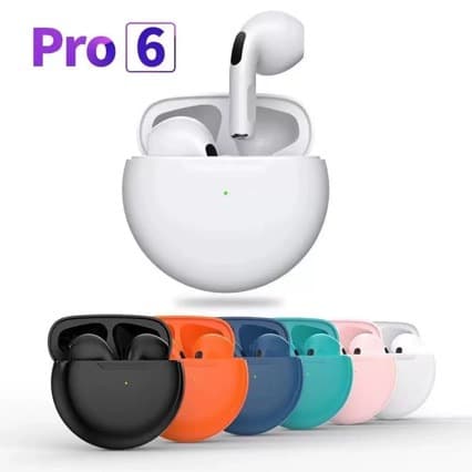 Cross-border new product pro6 true wireless stereo Bluetooth headset Huaqiangbei sixth generation J6 long battery life mini sports headset