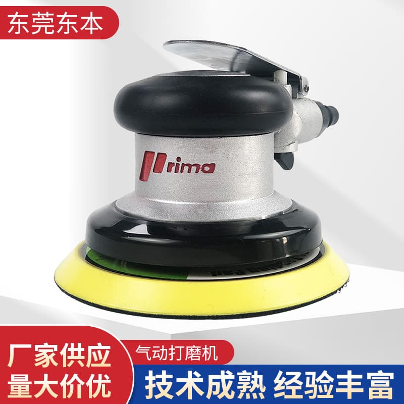 Factory Wholesale 5-inch Pneumatic Sander, Car Waxing Machine, Air Grinding Tool, Dry Sander, Dust Extraction Polisher