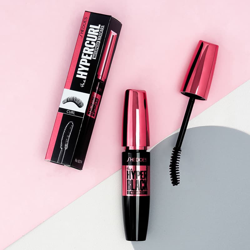 SHEDOES Cross-border LAZADA Hot Seller Waterproof Sweat-proof Thick Lengthening Curling Smudge-proof Mascara Manufacturer