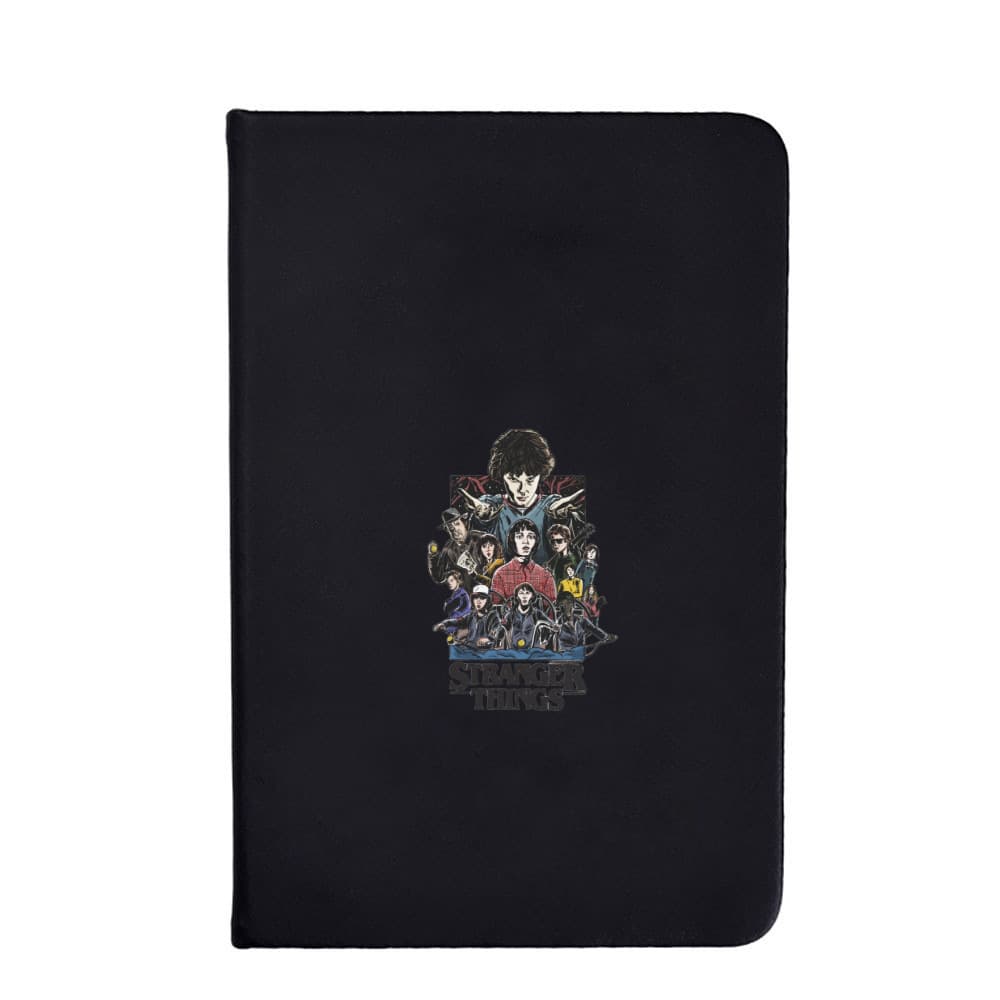 Stranger Things TV Series Black Student Notebook Anime Merchandise