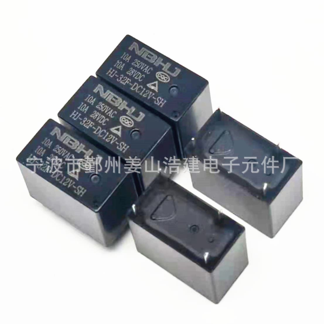 32F Relay 5V_12V_24V Relay 4-Pin 10A Relay Coil Power 0.45W
