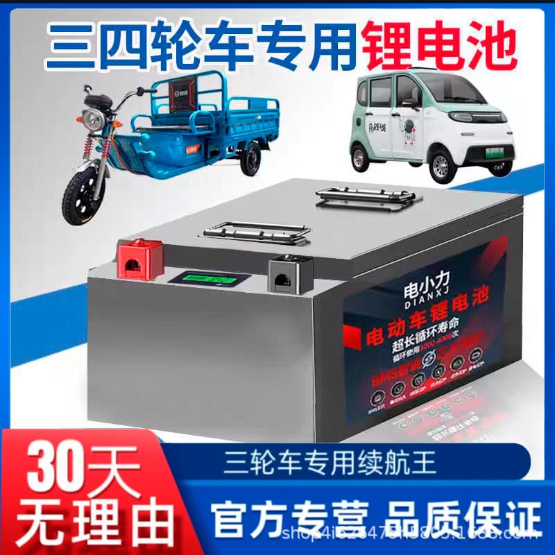 Large Capacity Battery 48V for Three-Four Wheel Electric Vehicles New Energy Original CATL Cells Power Lithium Battery