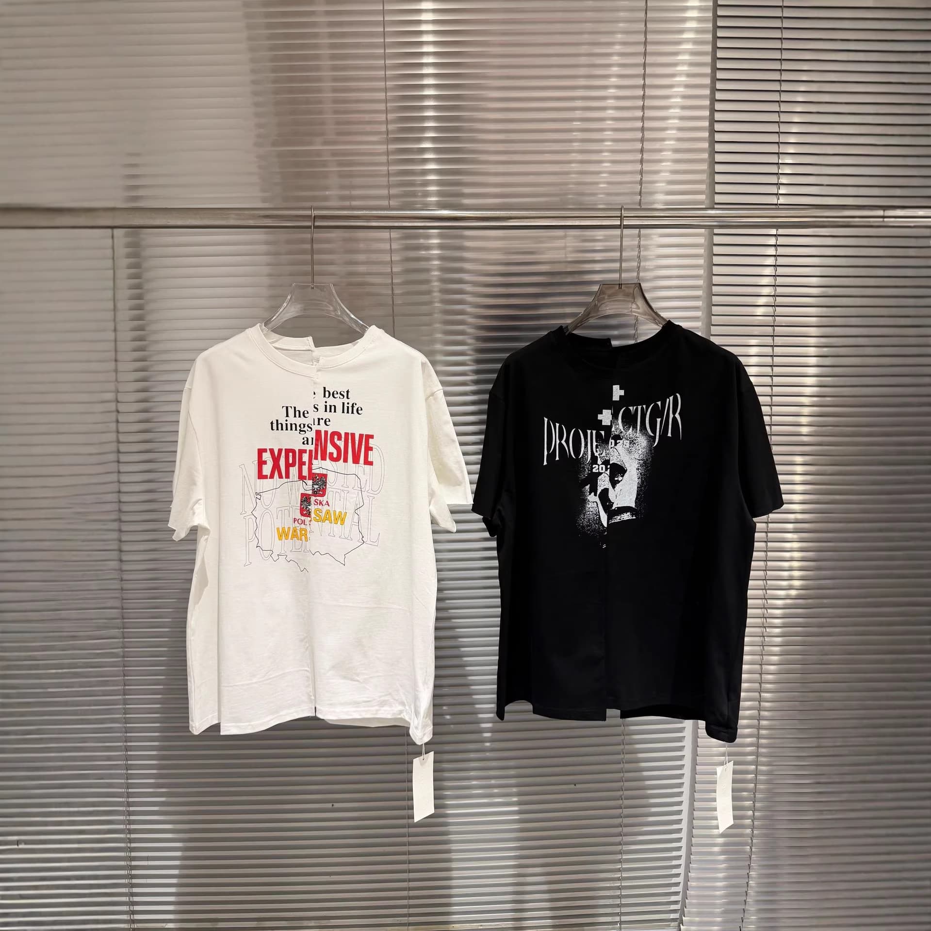 2026 spring and summer new style Gr@ilz splicing and cutting retro misaligned printed short-sleeved men and women in one piece