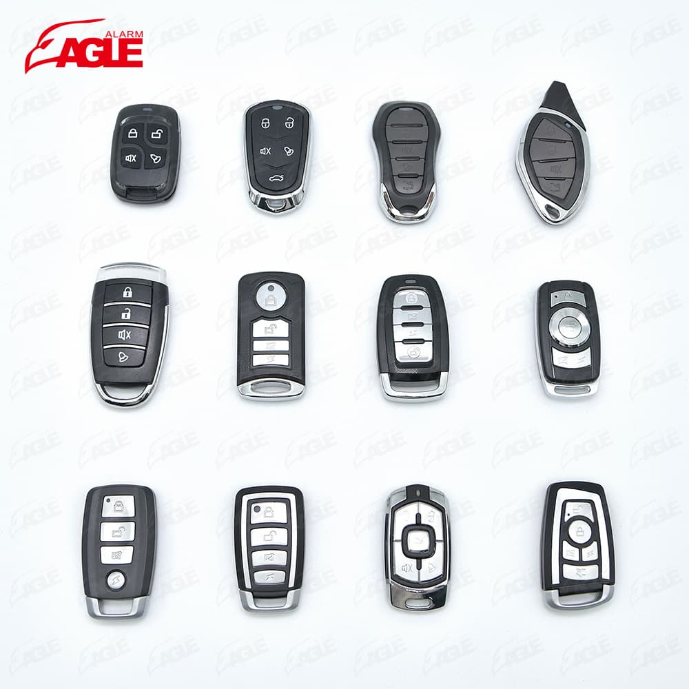 South America Hot Selling Universal 315/370/433Mhz One-Way Anti-Theft Car Alarm Remote Control