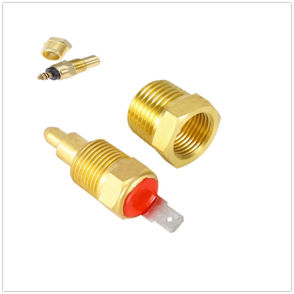 Electric Engine Cooling Fan Thermostat Switch, 165°F to 185°F