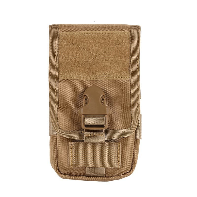 New Outdoor Sports Double-Layer Phone and Card Pouch Tactical Waist Bag Camouflage Multifunctional Running Waist Pack