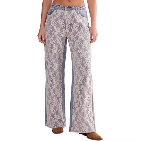 European and American 2025 new products Amazon cross-border foreign trade summer casual slimming jeans for women slim-fitting butt-lifting trousers for women