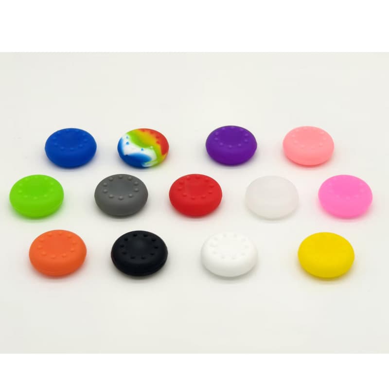 Silicone PS4 PS5 Xbox One Controller Thumbstick Caps Ten Point Small Caps Series Protective Covers for Gaming Controllers