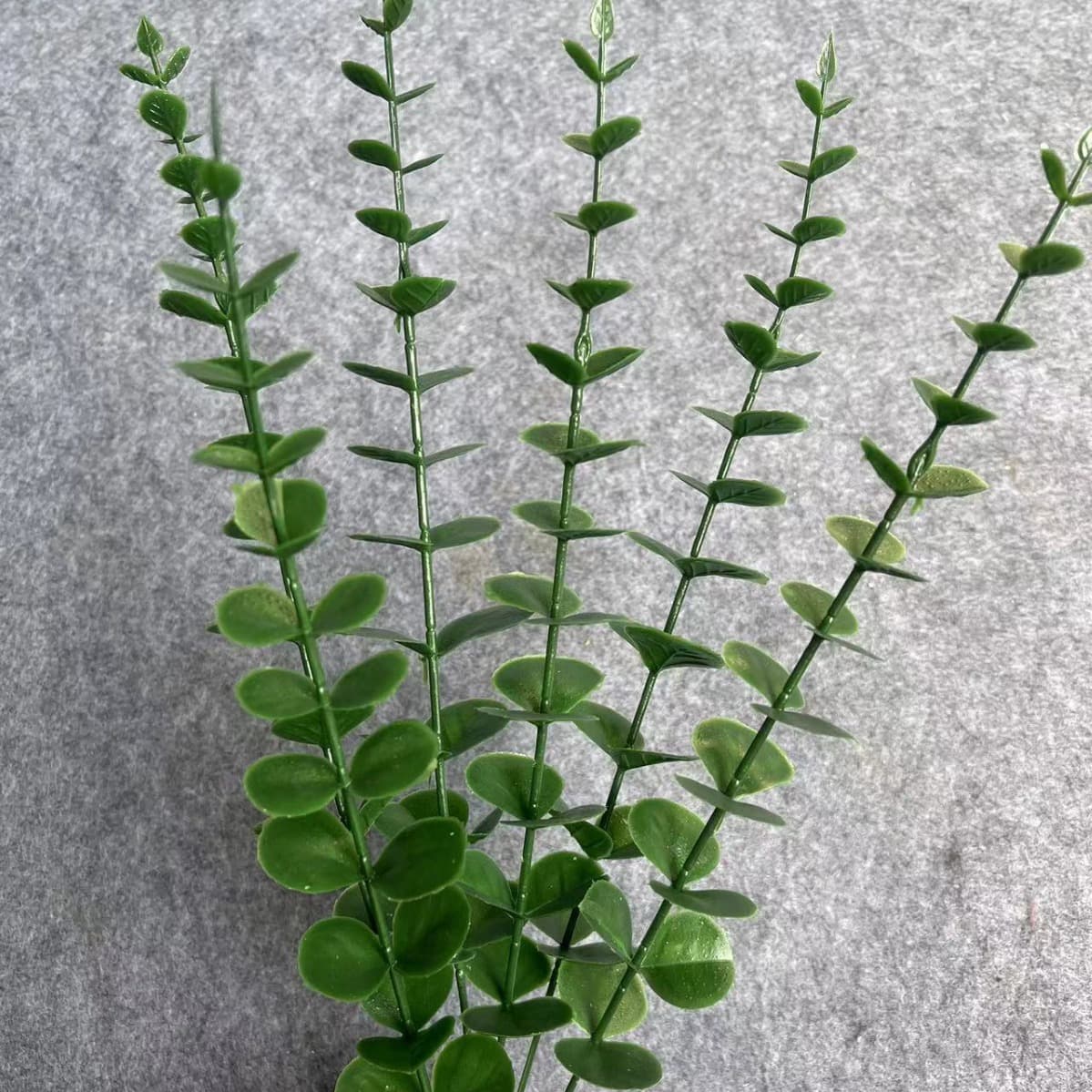 Amazon Style Retro Eucalyptus Money Leaf Branch Minimalist Artificial Green Plant Ornament Flower Arrangement Nordic 38cm