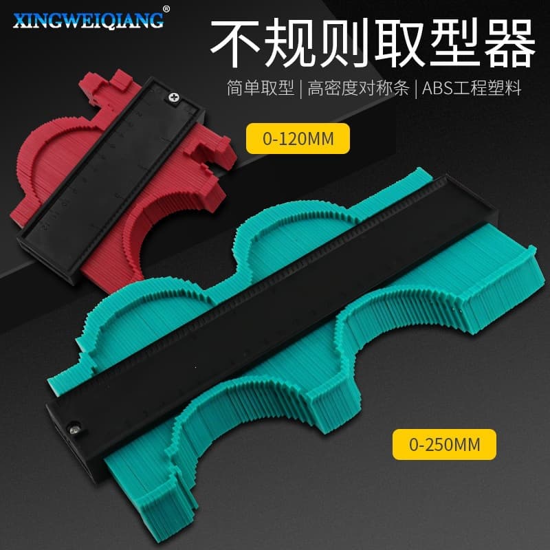 Contour gauge 120/250mm irregular shape contour gauge, arc ruler, arc shape taker wholesale