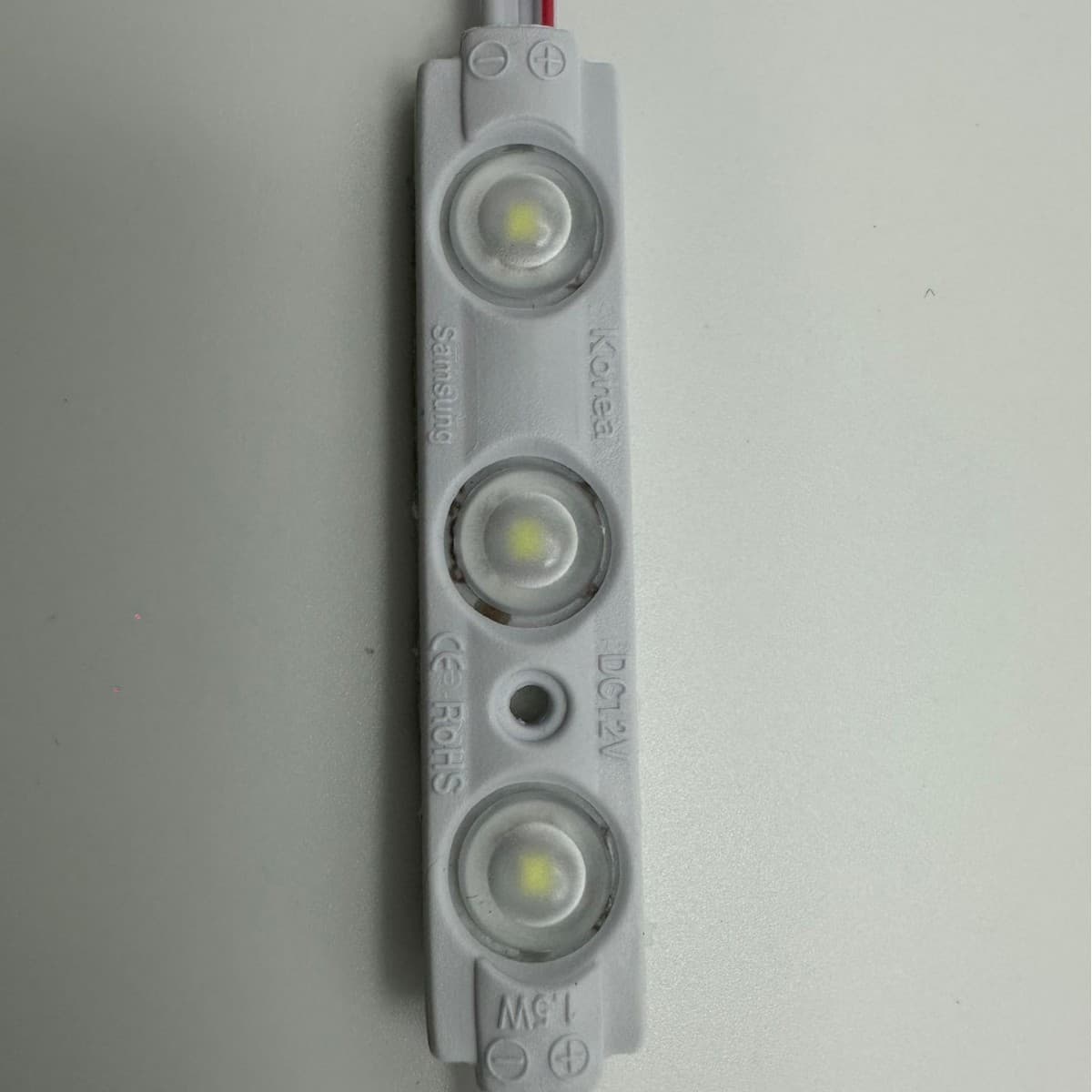 2835 Three-Light Injection Molded Module 12V Module Vacuum Formed Letter Light Emitting Sign LED Light Box Display Cabinet Light Emitting Letter Module