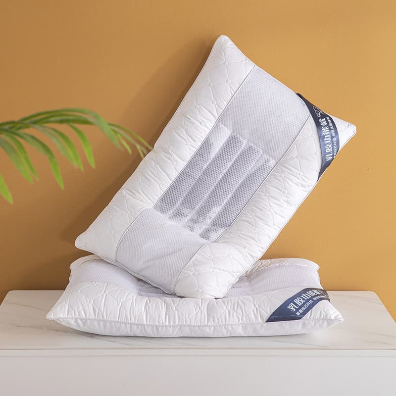 Pure Cotton Latex Eyebright Pillow Breathable Neck Support Rectangular Shaped Adult Wedding Multi-Functional Pillowcase