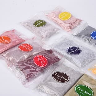 Amazon Tie-Dye Powder Pack Wholesale School Student Art Paint Kit Cold Water No-Boil Dye Powder Factory Direct Supply