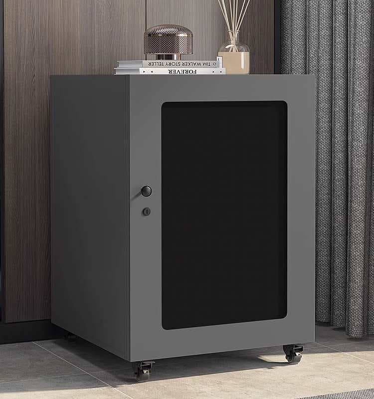 Audio-Visual Floor Cabinet for Home Theater, Conference Rooms, and KTV Amplifier Racks