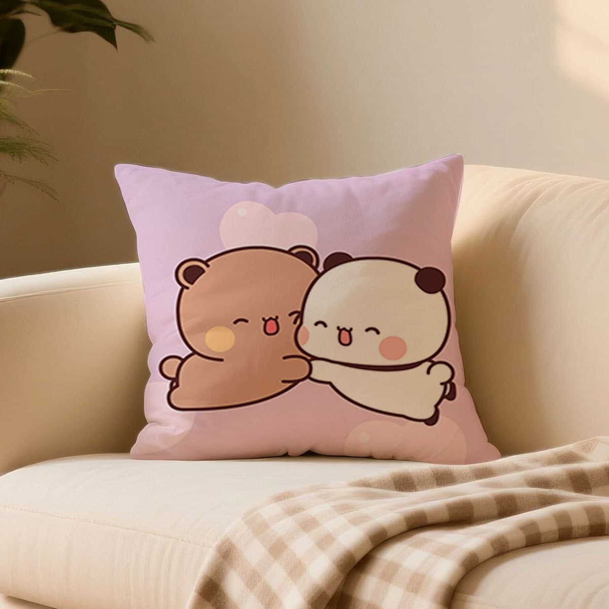 Yier Bubu Pillow 2025 New Style Throw Pillow Cover for Office, Dorm, Living Room Sofa Cushion for Home Use