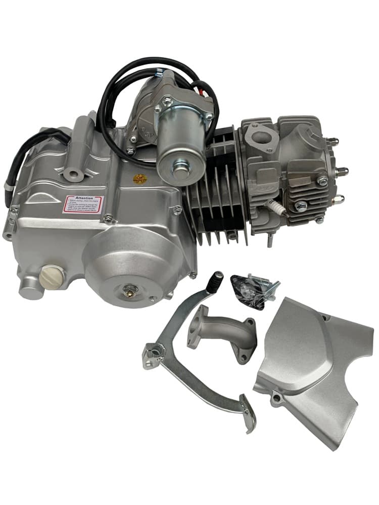 Motorcycle Universal Horizontal Engine 110 125cc Built-In Reverse Gear Stepless Speed Change One Forward One Reverse Engine