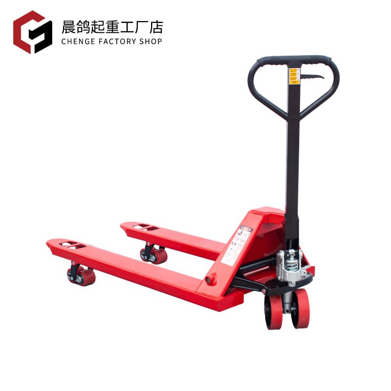 Forklift Manual Hydraulic Pallet Truck 2 Ton 3 Ton 5 Ton Loading Unloading Pallet Jack Hand Pull Cart Warehouse Trolley