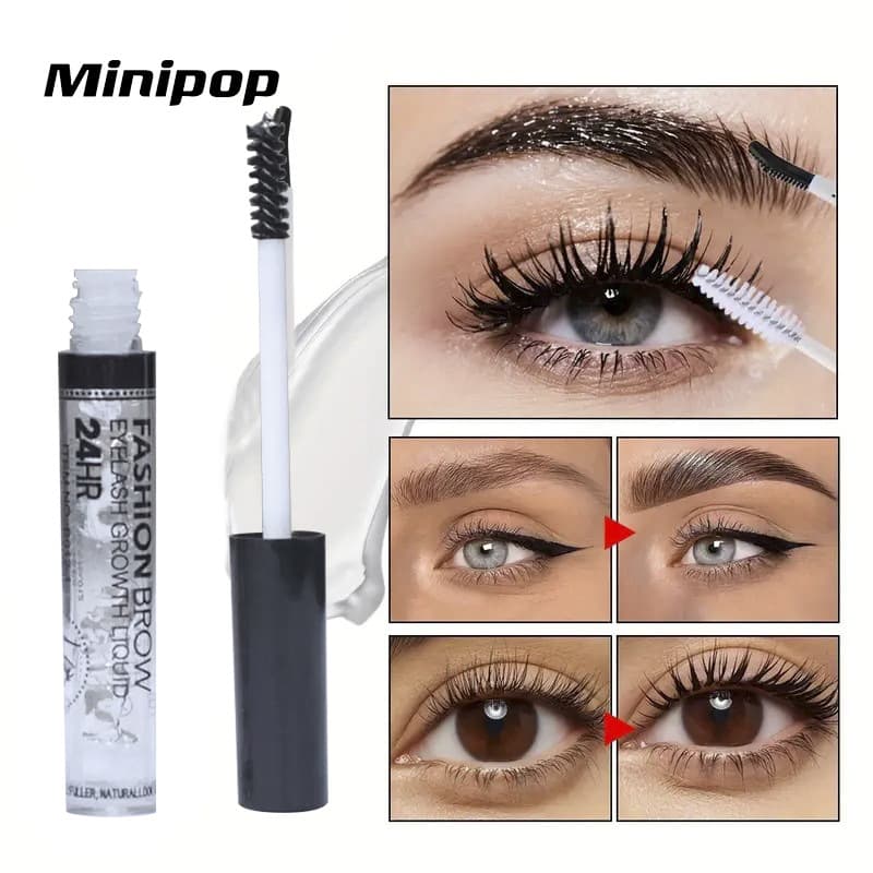 Cross-border Hot Selling Clear Transparent Mascara Primer Dual-Use Eyebrow and Eyelash Setting Gel EYELASH