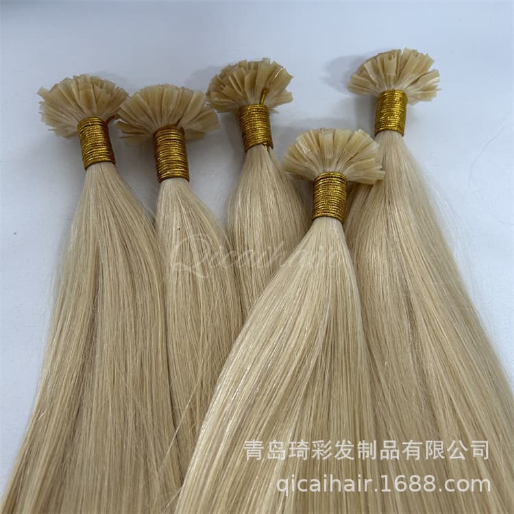 Factory Wholesale Hair Extension Blonde Hair U Tip Hair Extension