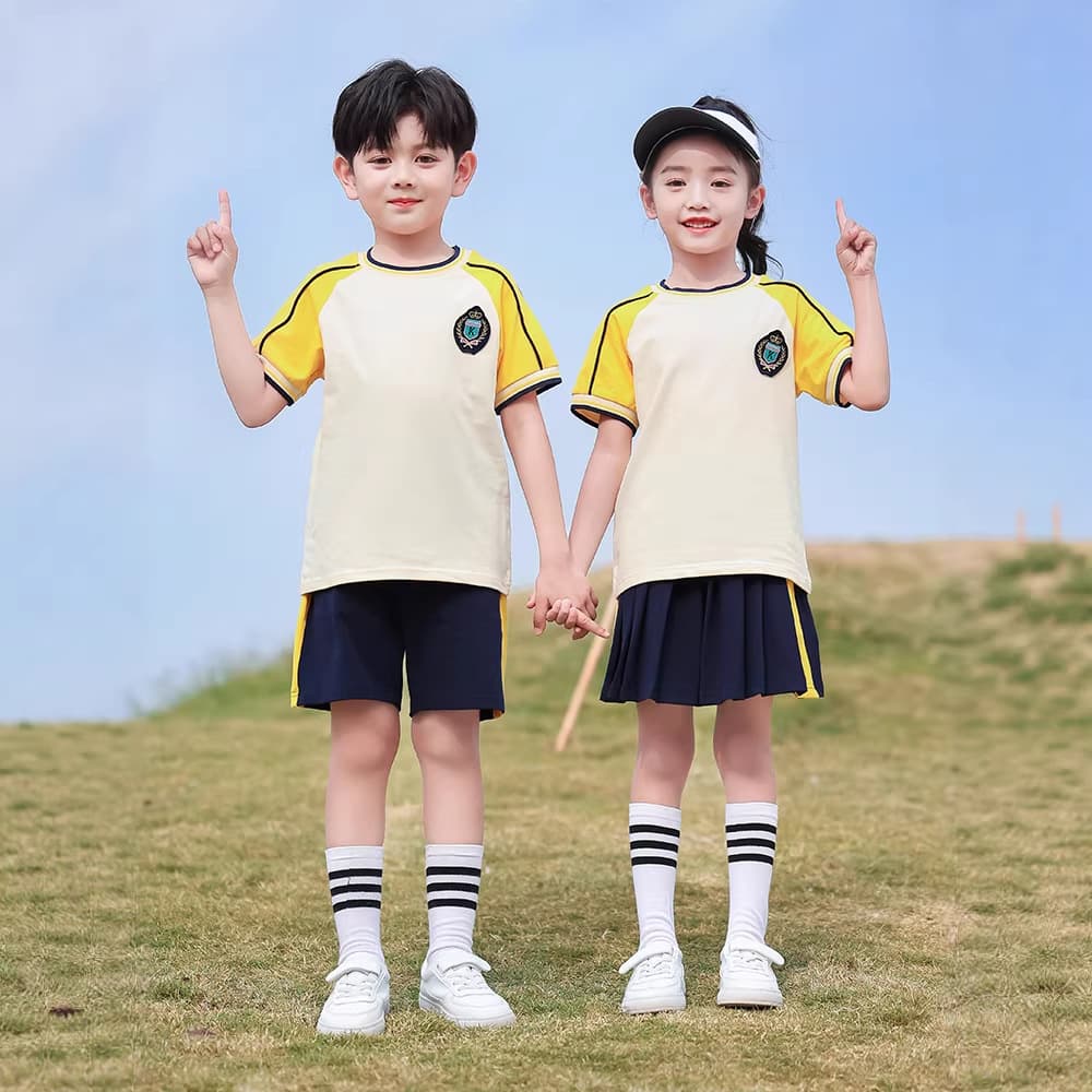 Kindergarten Uniform Summer Graduation Photo College Style June 1 Performance Class Uniform Primary School Student Summer School Uniform Suit
