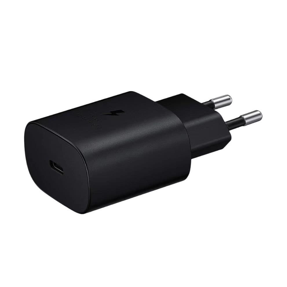 Compatible with Samsung 25W EU Charger PD45W Fast Charging Head for S22 UK Charging Head Original Factory Wholesale