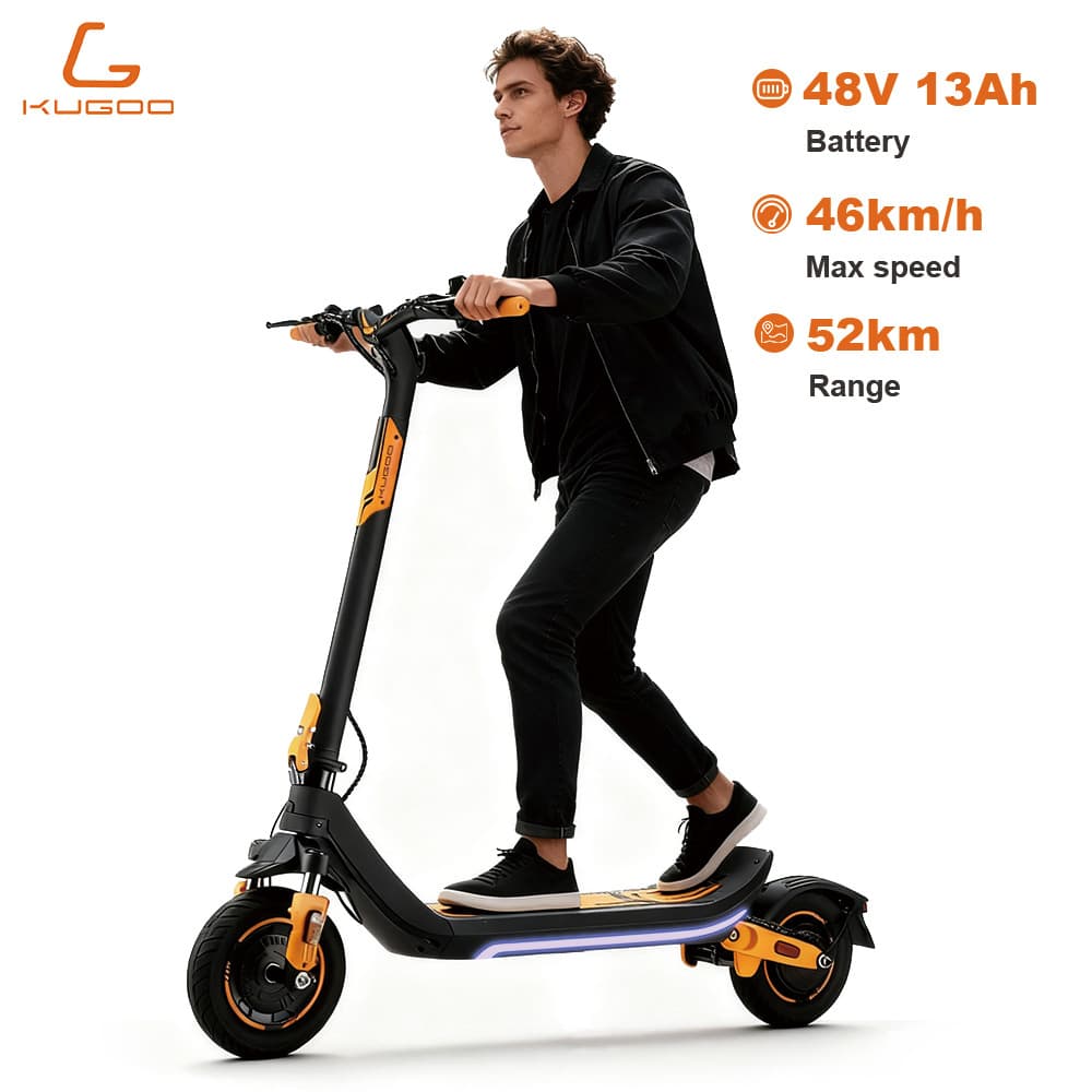 KUGOO M3 PRO Electric Scooter Adult Electric Scooter 13Ah 48V Foldable Electric Scooter