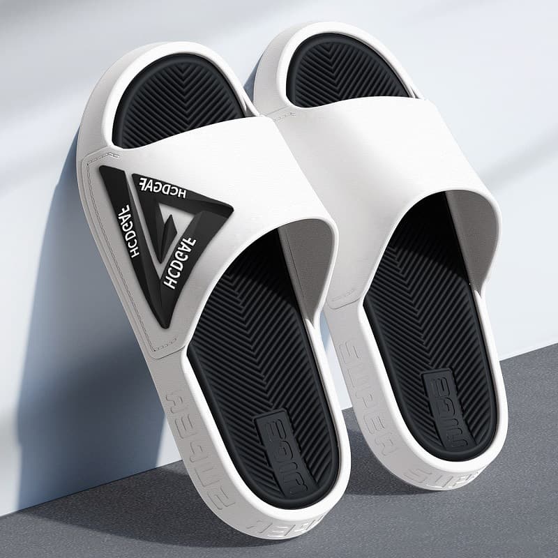 Men's Slippers, Extra Thick Sole for Outdoor Wear, Home Use, Anti-Slip, Anti-Odor, Wear-Resistant, Summer Casual Slippers for Men
