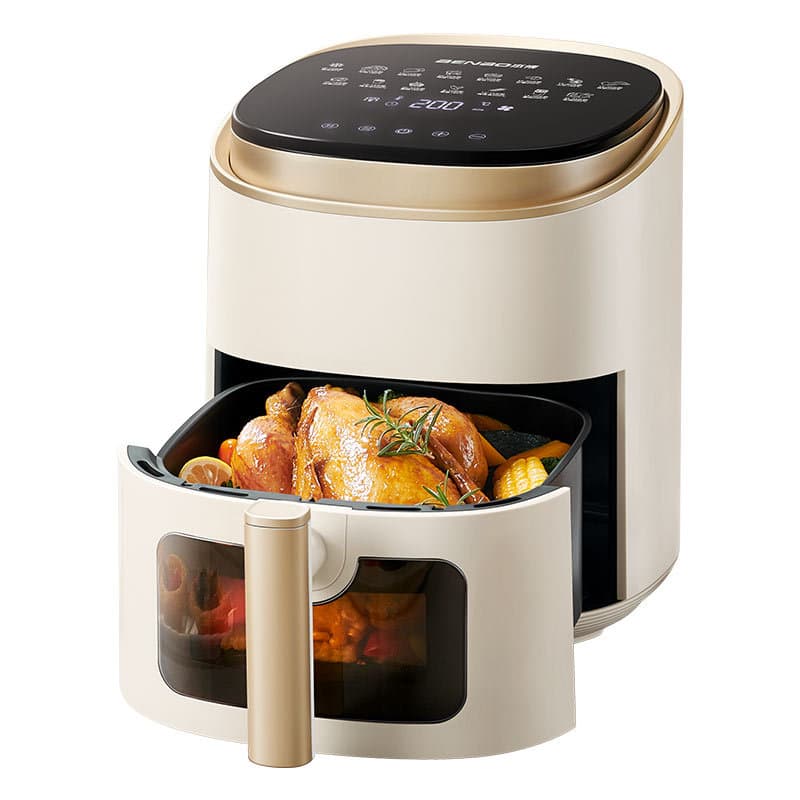 German Benbo Air Fryer Household Visible Fryer 2026 New Model Multifunctional Large Capacity Oven Integrated Motor