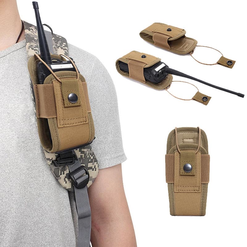Outdoor Camouflage Tactical Bag Military Fan Bag Durable Waterproof Nylon Material Large Capacity Multifunctional Storage