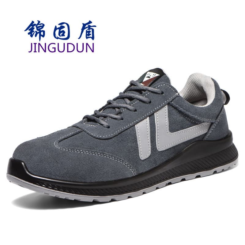 Men's Safety Shoes, Anti-impact, Puncture-resistant, Lightweight, Wear-resistant, Casual, Safety Protective, Insulating, 6KV Work Shoes, Factory Direct Stock