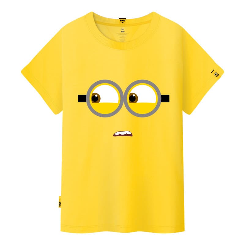 Minions Summer Men's 100% Cotton T-Shirt Harajuku Ca