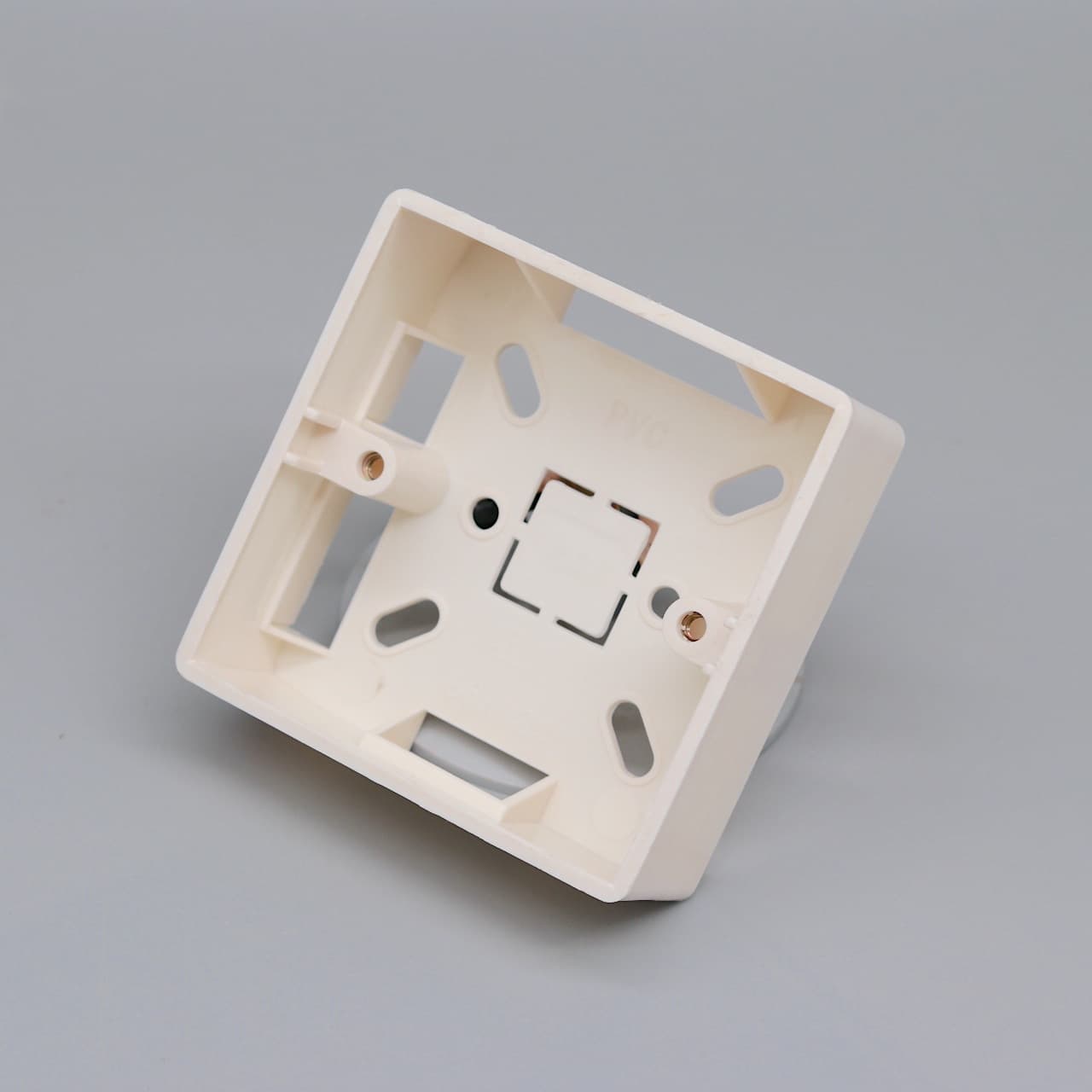 PVC flame retardant 86 new material surface-mounted junction box, home decoration wall switch box, surface-mounted junction box.