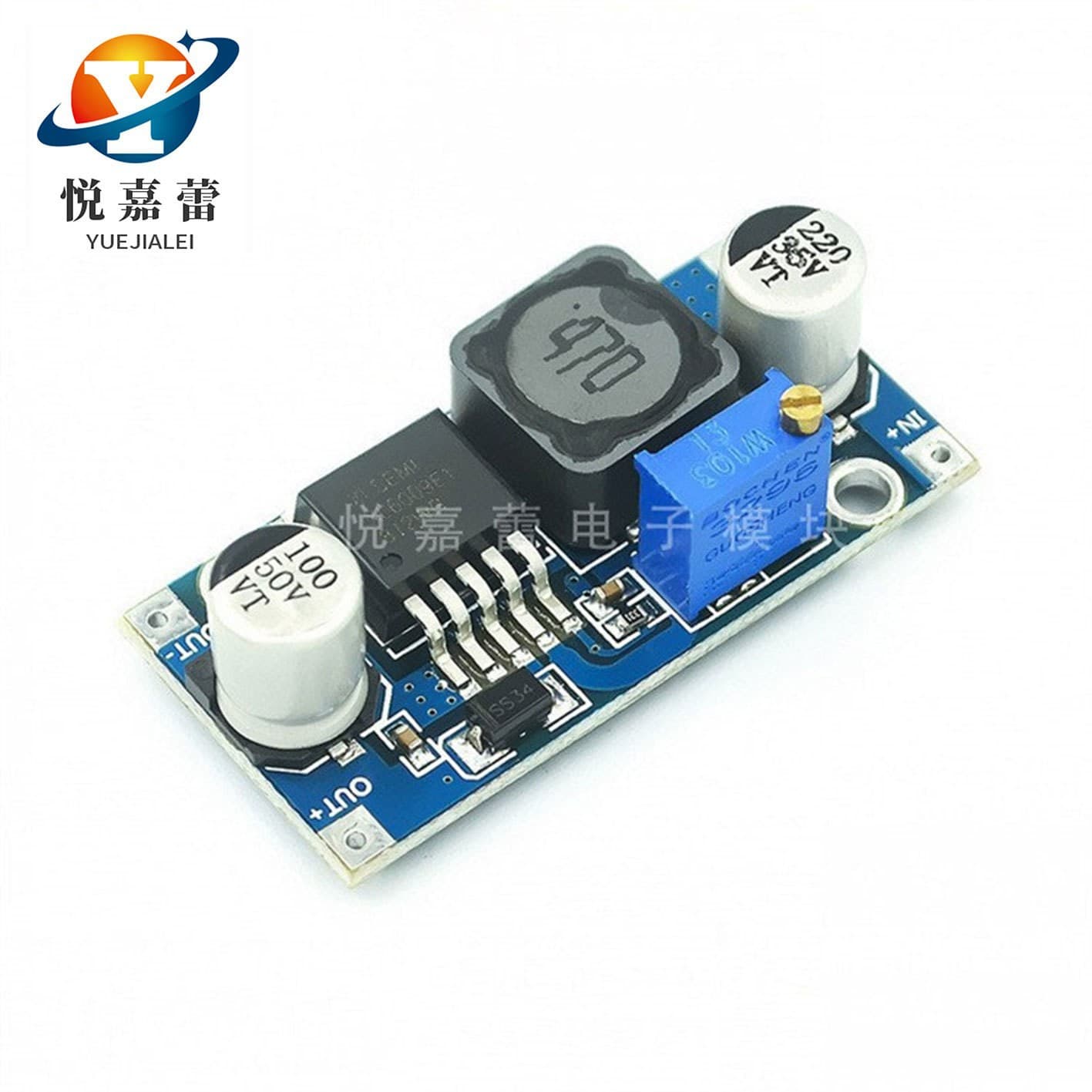 XL6009 Boost Converter Module DC-DC Power Module Adjustable Output, Surpasses LM2577, 4A Current