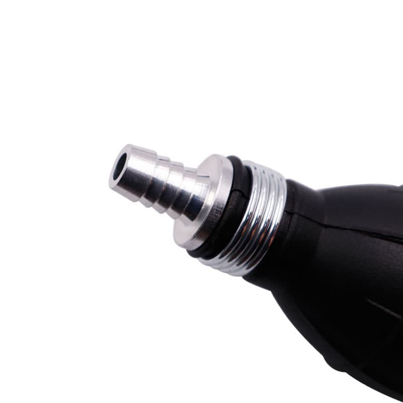 Car Hand Oil Pump, Hand Squeeze Ball, Aluminum Alloy One-Way Hand Pump 6/8/10/12 Gasoline Pump Oil Extractor