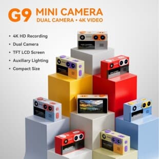 Cross-border G9 Thumb Mini Camera Student Party Pocket Action Camera Portable Small Children's Digital Camera