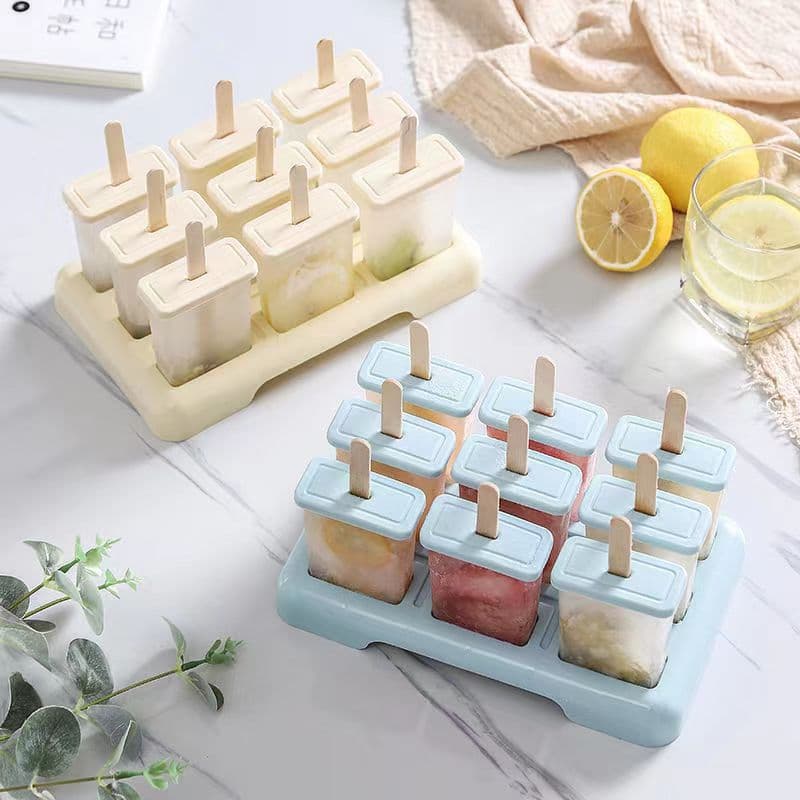 Popsicle Mold Home Ice Cream Powder Ice Lolly Ice Cube Mold Ice Cream Maker Box Popsicle Mold