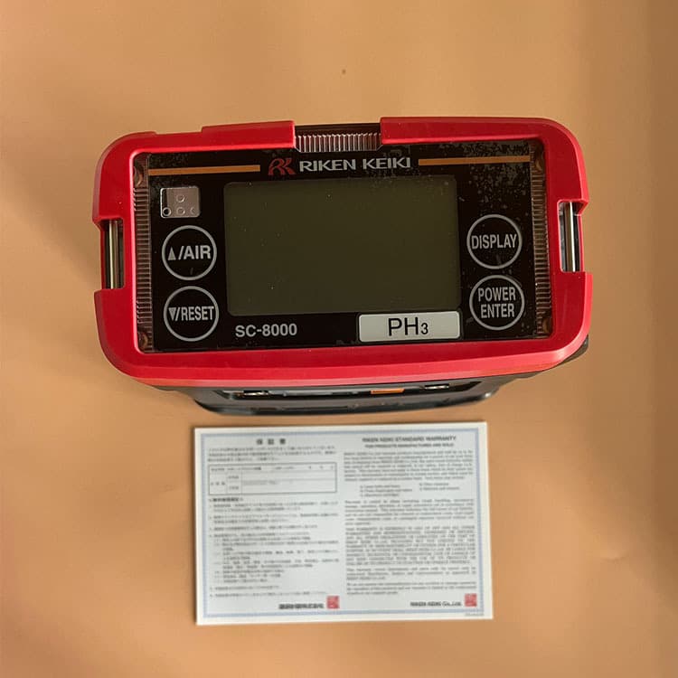 RIKEN Japan SC-8000 Phosphine Detector PH3 Alarm Available in Stock