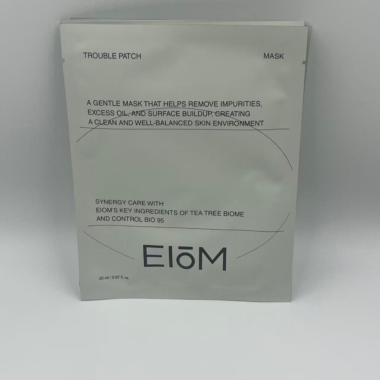 Cross-border hot product EIOM Refreshing Care Patch Mask Oil Control Cleansing Soothing Gentle Skin Care 20mlx4