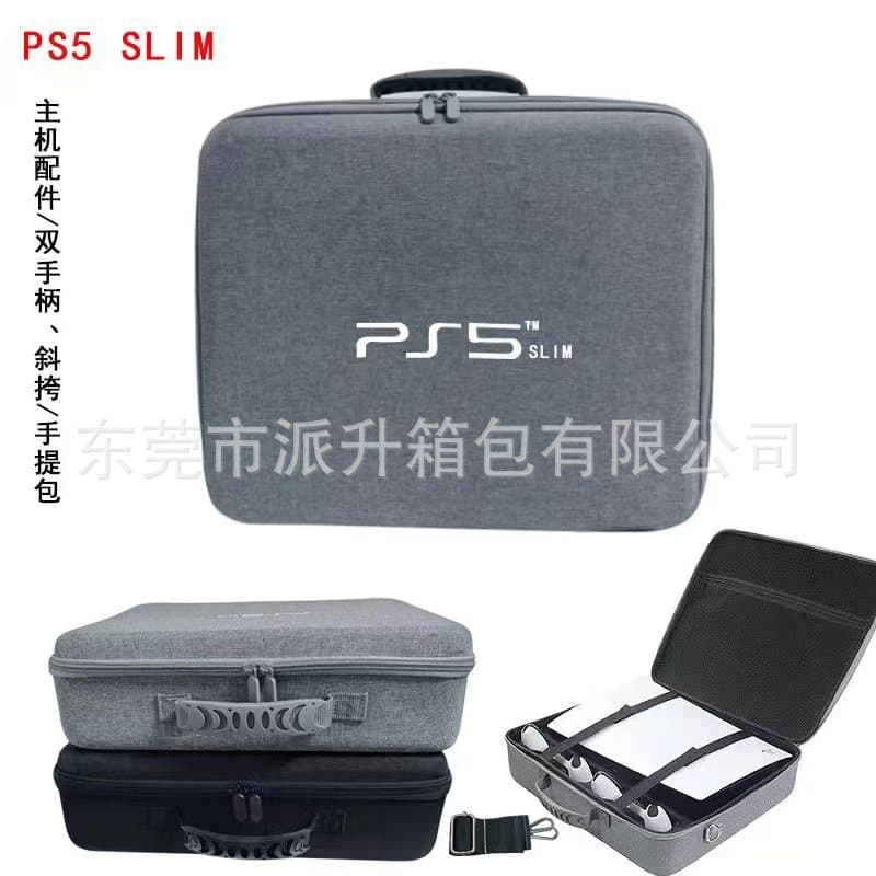 PS5 Slim Carrying Case Console Accessories Portable Single-Layer Storage Bag EVA Shockproof Drop-Resistant Storage Box In Stock