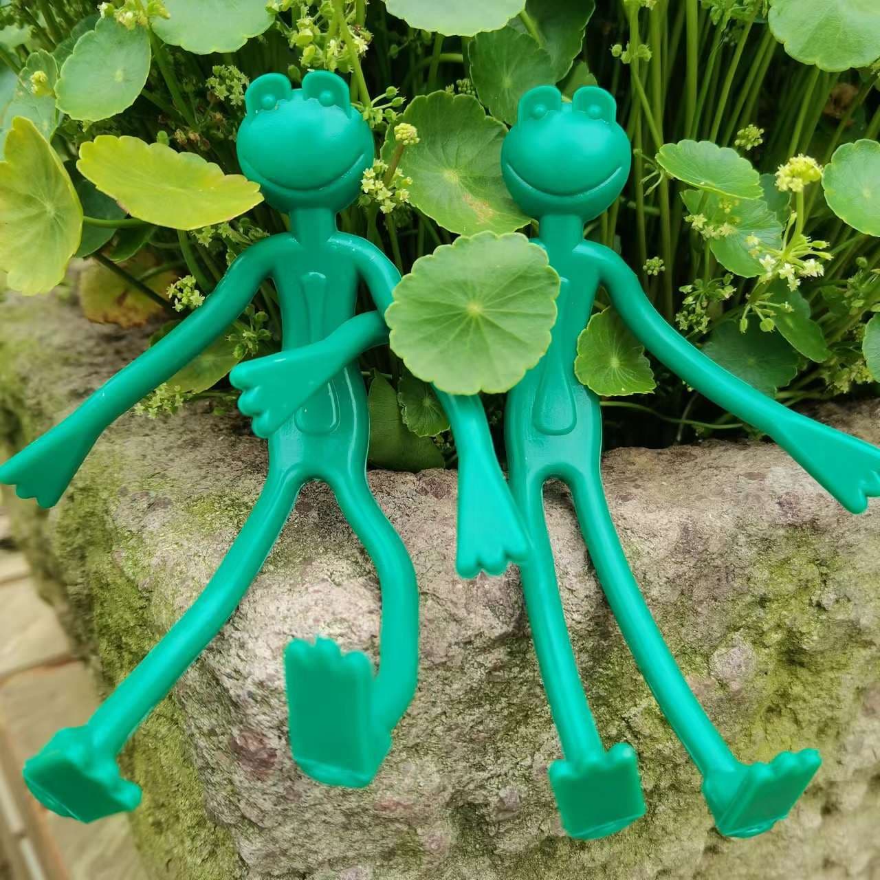Frog Plant Stand Green Animal Pet Stand Cross-Border Hot Seller