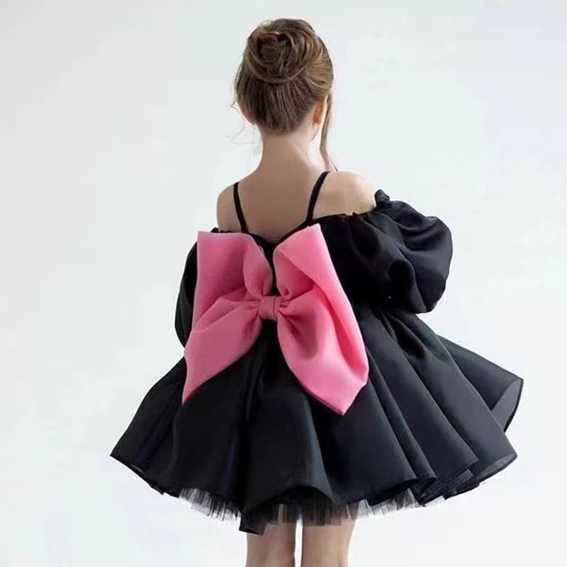 Cross-Border Children's Formal Dress, Birthday Party Stylish Princess Gown, Kindergarten Festival Dance Performance Outfit, Flower Girl Wedding Dress