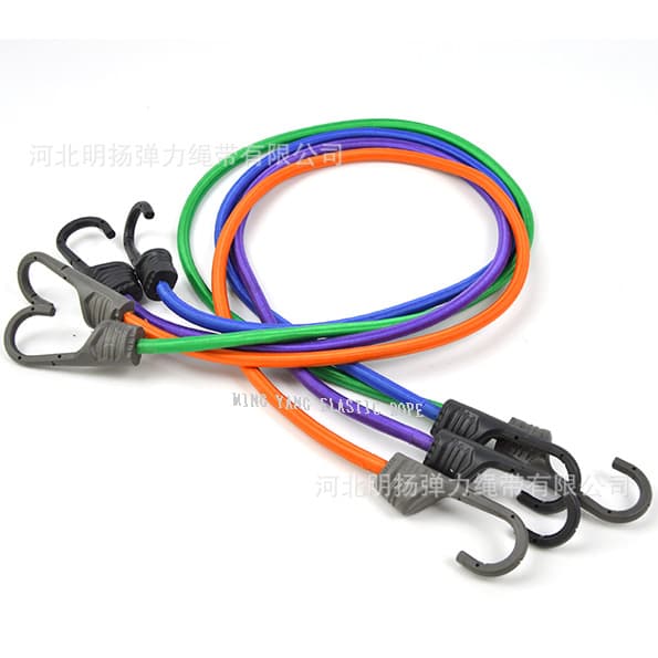 Motorcycle Tie-Down Strap Elastic Luggage Strap Bicycle Strap Helmet Strap Electric Scooter Strap Elastic Rope with Hooks