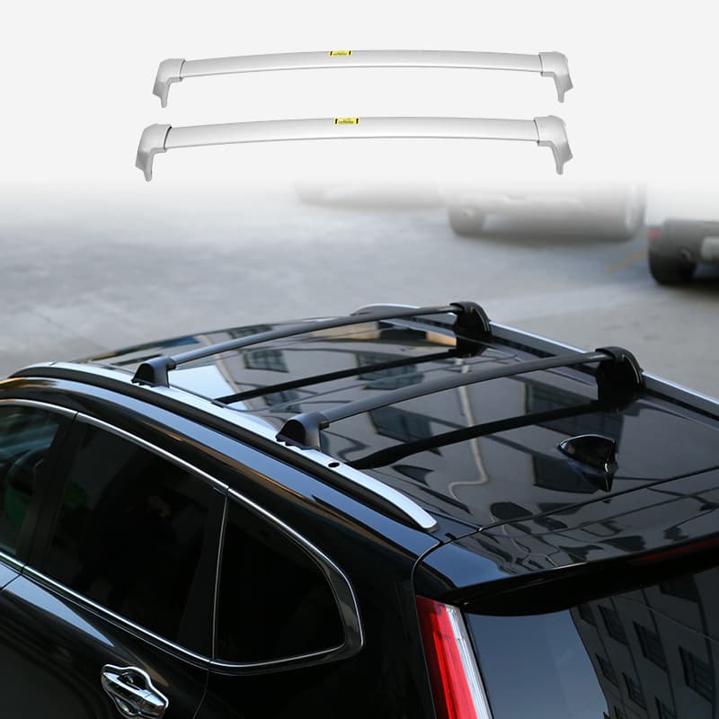 Compatible with Honda CRV 2017-2022 OEM Cross Bars Silver Thickened Roof Rack Luggage Carrier Accessories