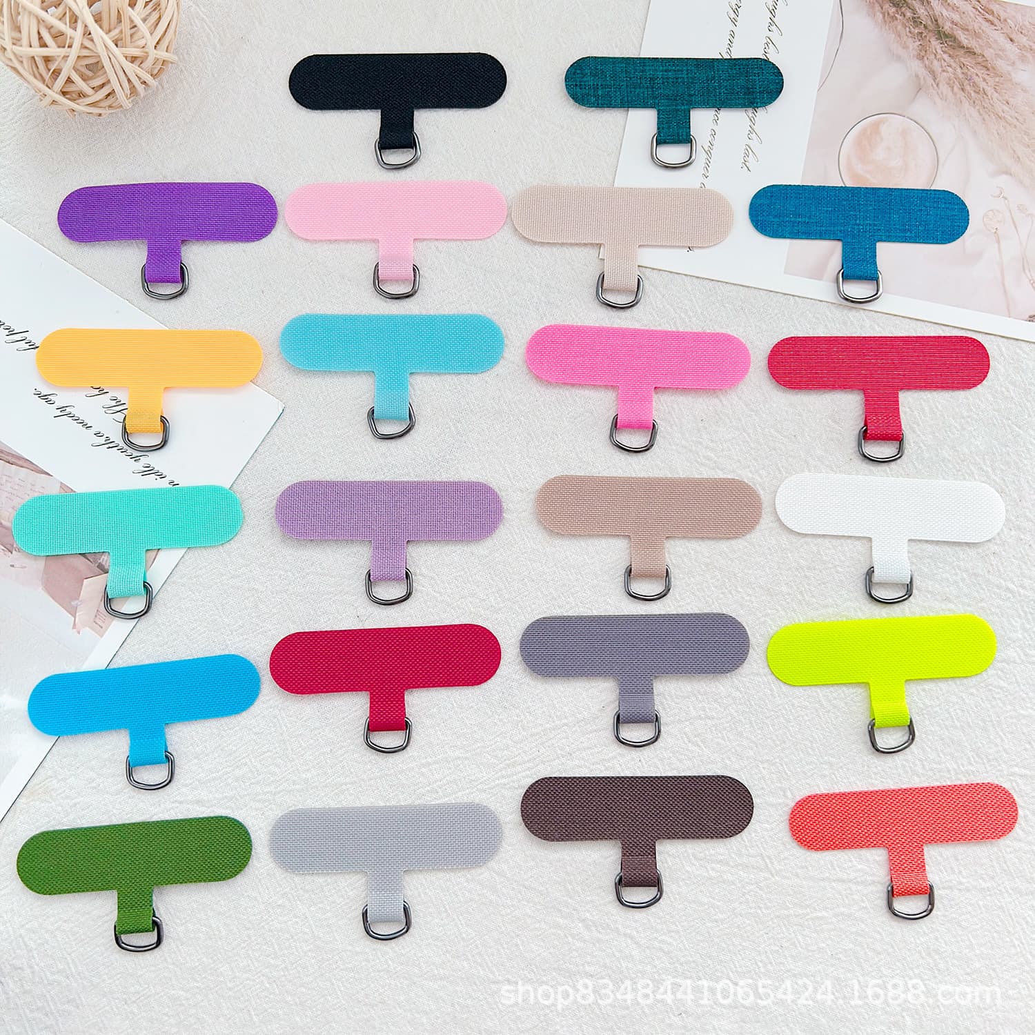 Factory Direct Phone Lanyard Fixing Pad, Sturdy Phone Lanyard Sticker, D-Ring Pad, Back Sticker Clip