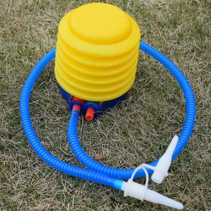 700cc Mini Air Pump Foot Pump Inflator, Dual-Function Inflation and Deflation, Foot-Operated Air Pump for Balloons